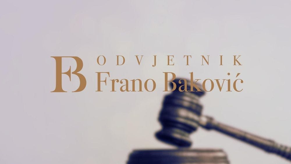 Odvjetnik Baković web stranica